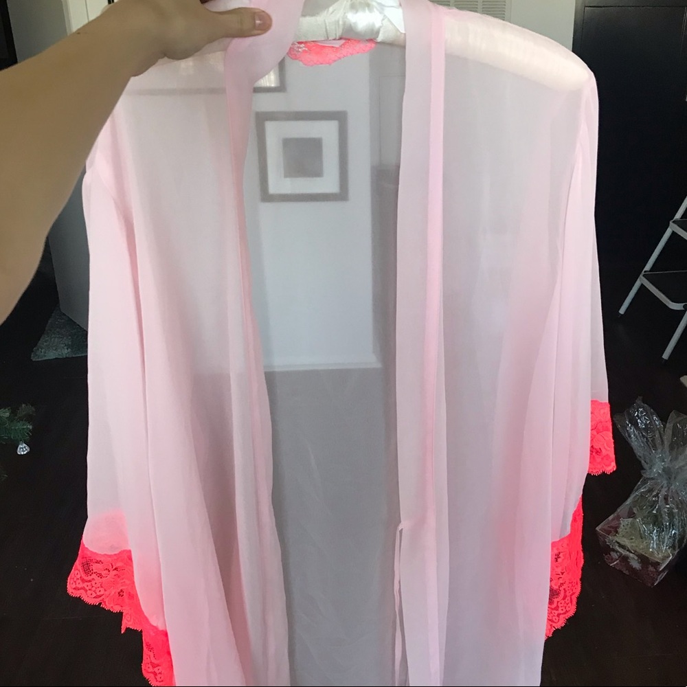 Sheer robe